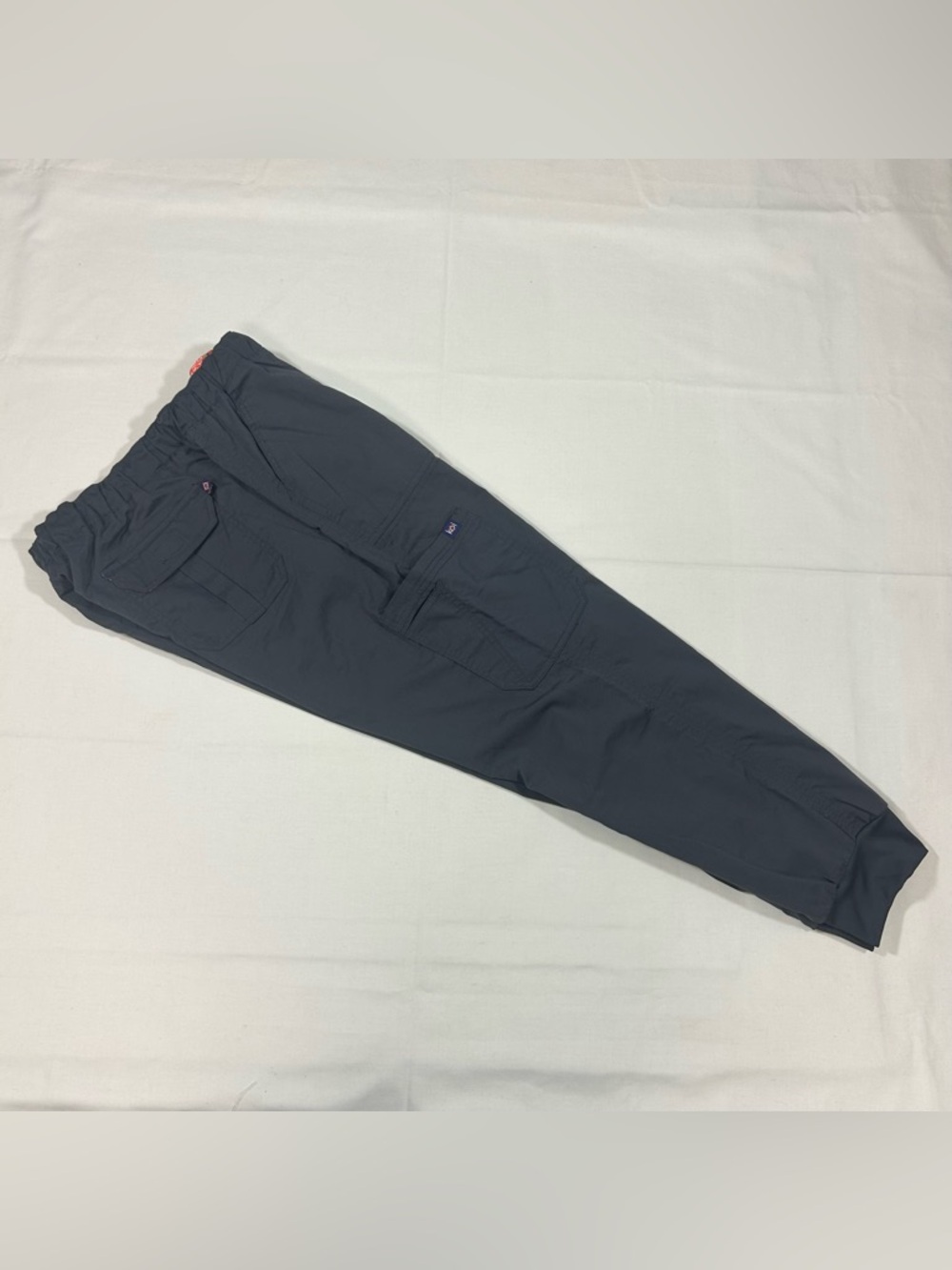 Koi Womens XL Scrub Jogger Cargo Pants Drawcord Nurse Uniform Gray - Picture 7 of 8